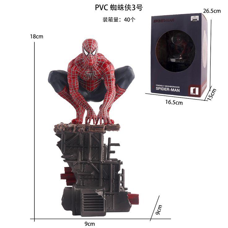 2nd version Amazing Spidy-  art Scale Deluxe Statue 1/10 - rubble-themed base