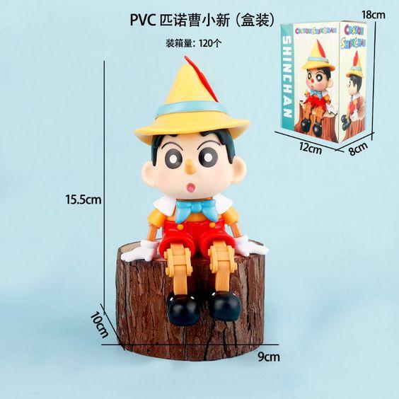 Shinychan in pinocchio costume