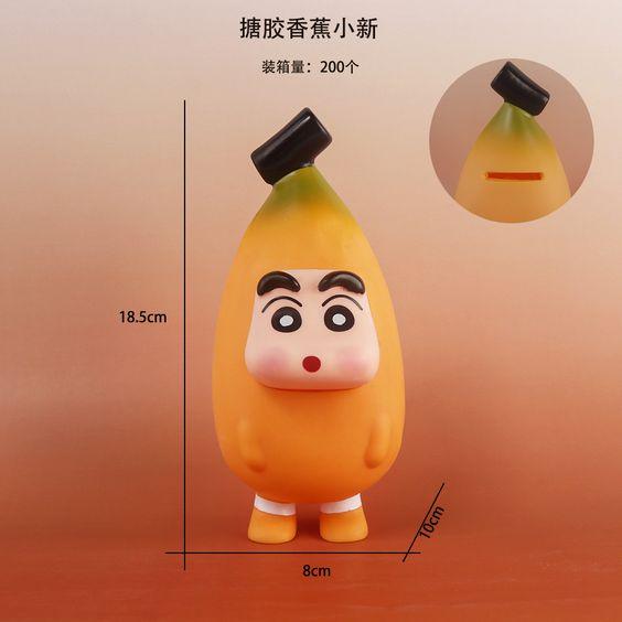 Shinychan Banana figure