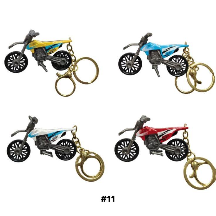 12 pcs -   dirt bike keychain Net price 42
