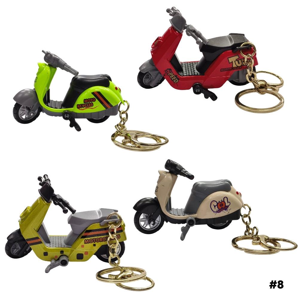 12 pcs -  scooter vehicles keychain Net price 59