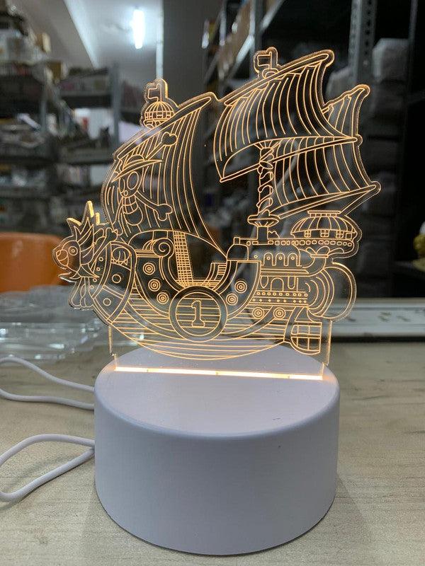 Set of 2 Luffy Ship 3d Lamp Net price 120