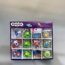 Astro Mix  Shape Eraser 48pcs  (eff price 5.7 )