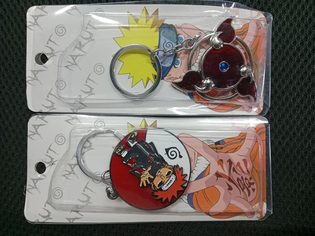 Natuto logo rotating mix keychain Pack of 5 (eff price 48)