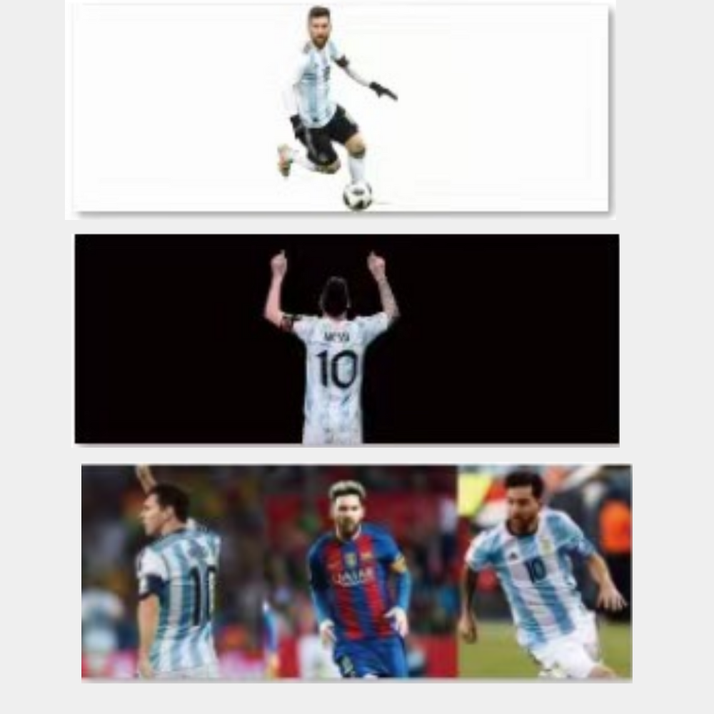 Messi Mix Design table mat (1 piece)