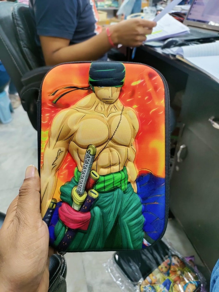 3D RORONOA ZORO Smiggle Type Box