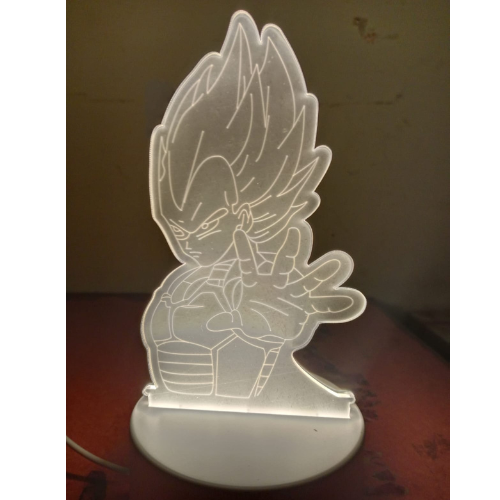 Vegeta Stop 3d lamp