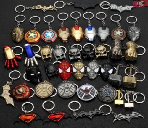 Mix Super hero keyhains hot selling