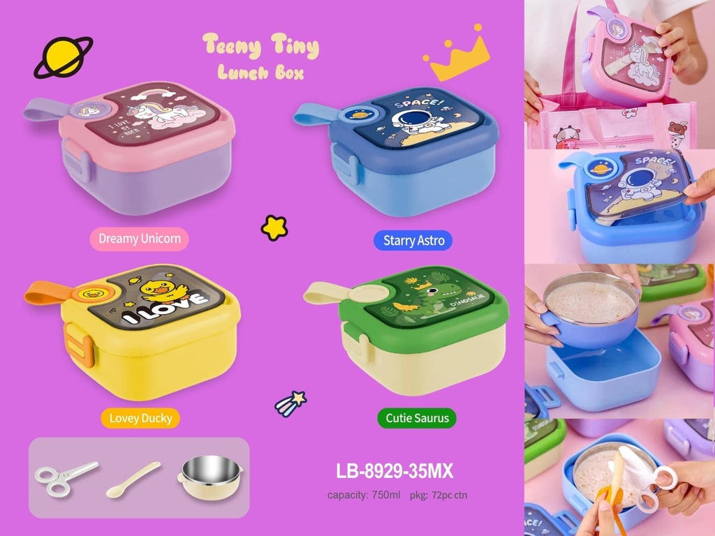 New kids Transparent  lunch box