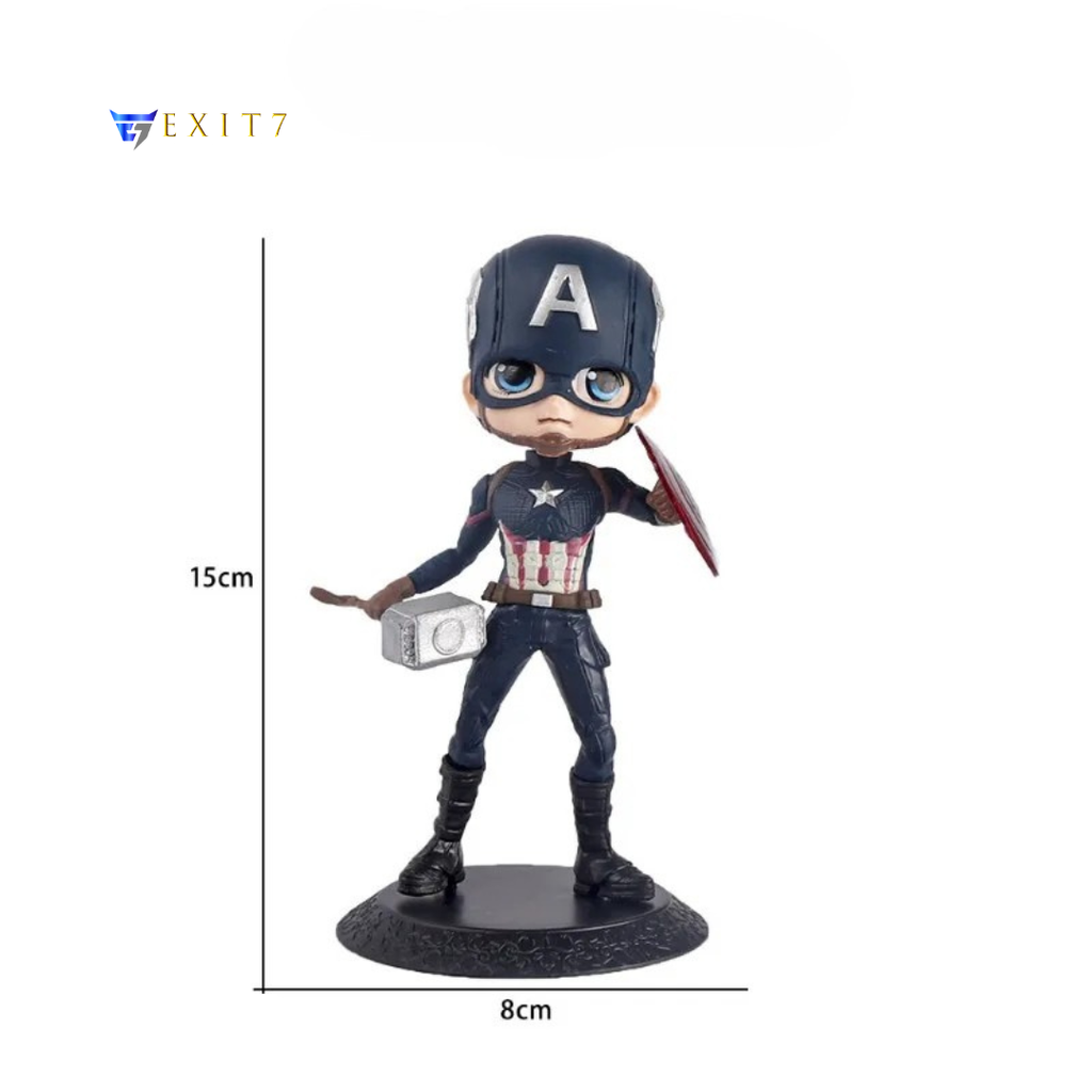 Captaan America with mask q poskets