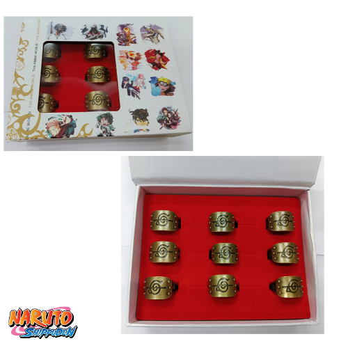 Natuto logo ring set