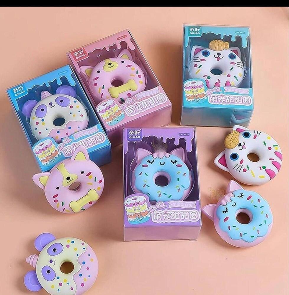 3 pcs - Jumbo Donut Eraser  (eff price 60)