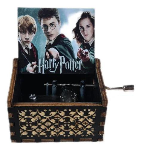hp magic boy music box movie angry with wand