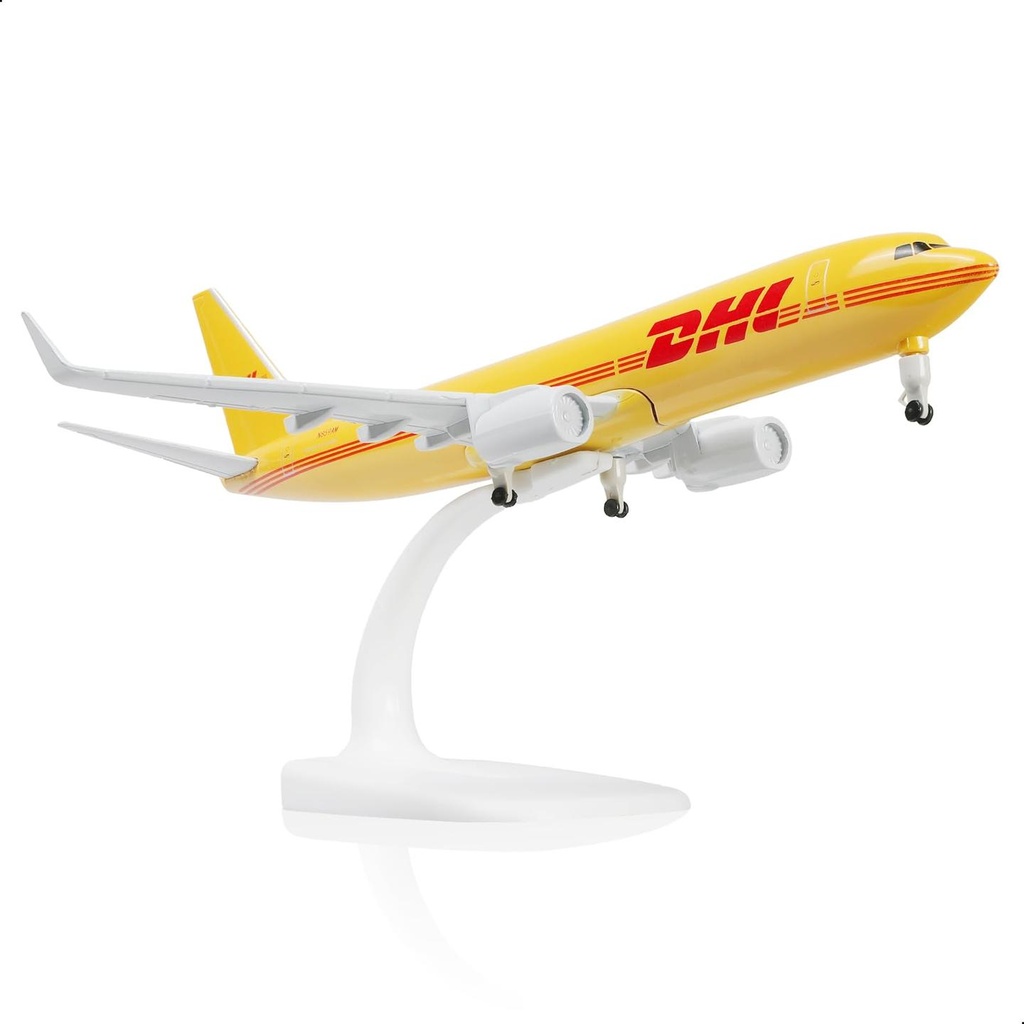 20 cm Airplane diecast model DHL B737