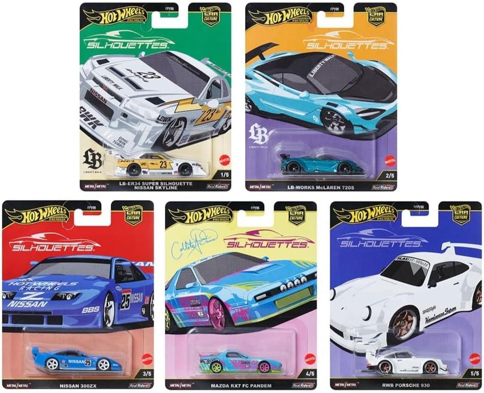 Hote whl -10pcs box-Car Culture 2025 G Case – SILHOUETTES