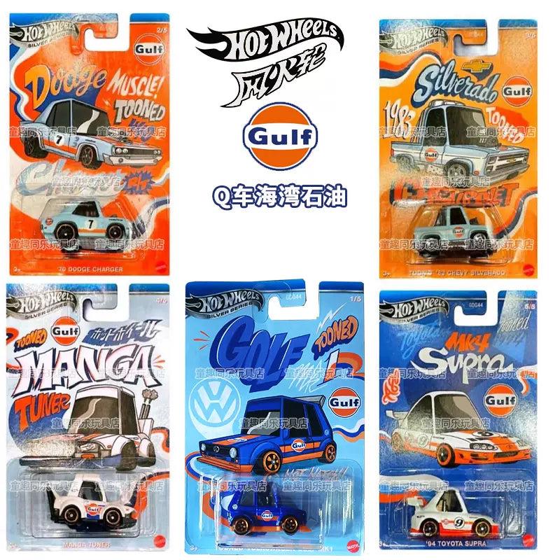 10pcs box-Car Silver Series Gulf Tour hote whl