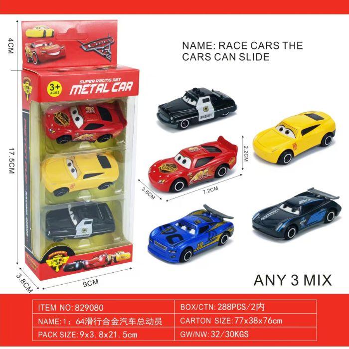 Set of 3 Pixl Cars  B