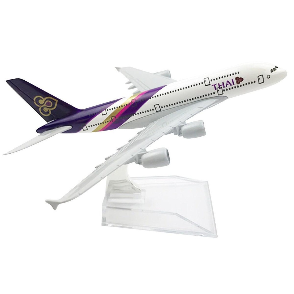 16 cm Airplane diecast model THAI A380