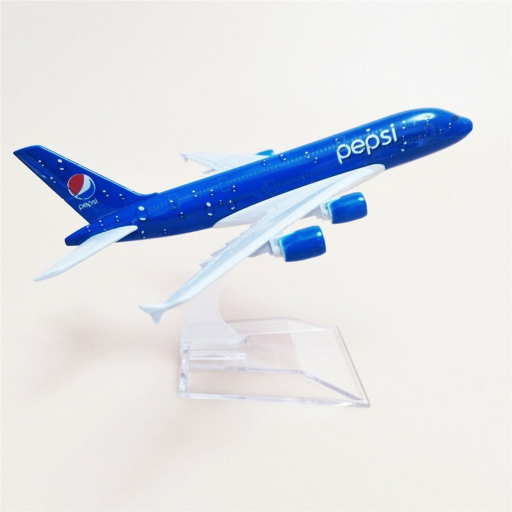 16 cm Airplane diecast model Pepsi 380