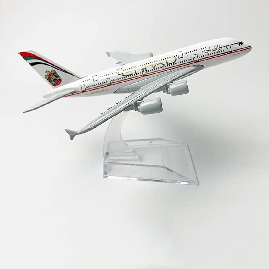 16 cm Airplane diecast model etihad A380