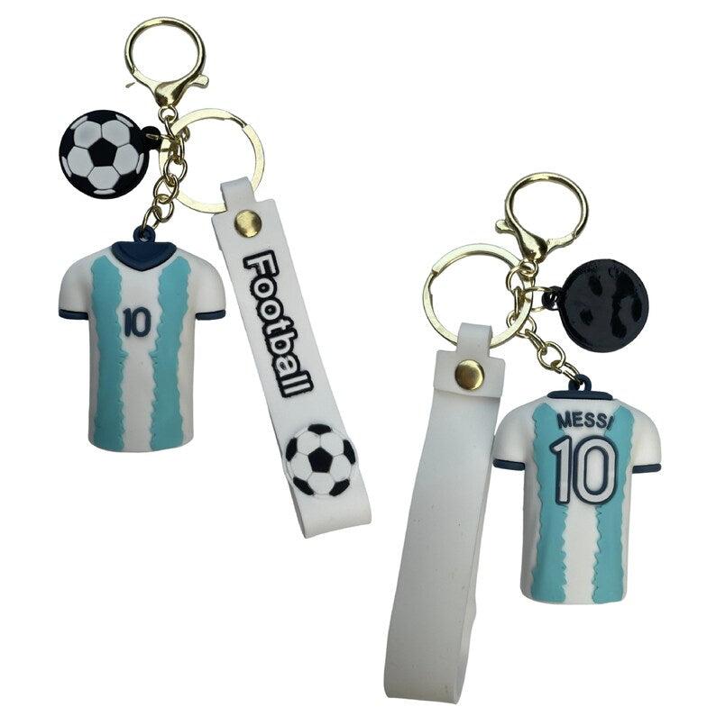 New Messi T-Shirt 👕 rubber keychain pack of 3 (eff price 35)