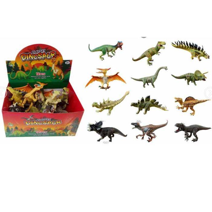 12pcs- Mix Hard shell Dinasaurs dino Net price 150