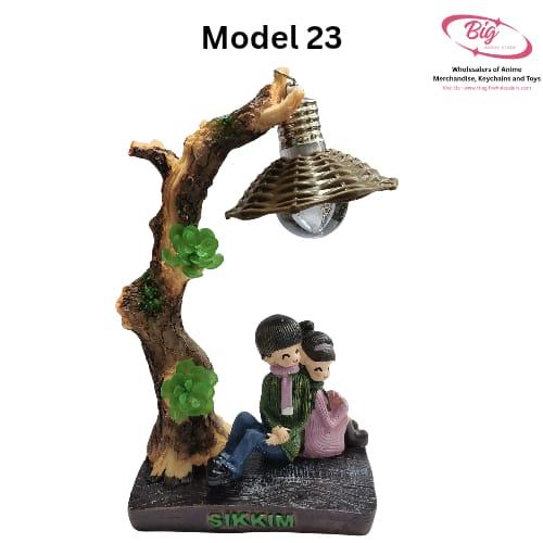 Couple sunshine sitting lamp Model no 23