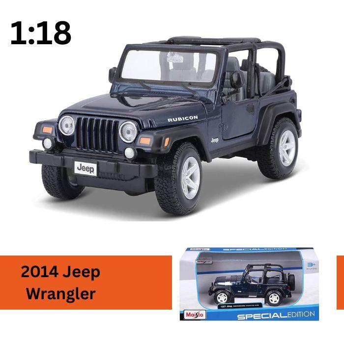 Maisto Imported Official Licensed 1:18  Jeep Wangler Rubicon