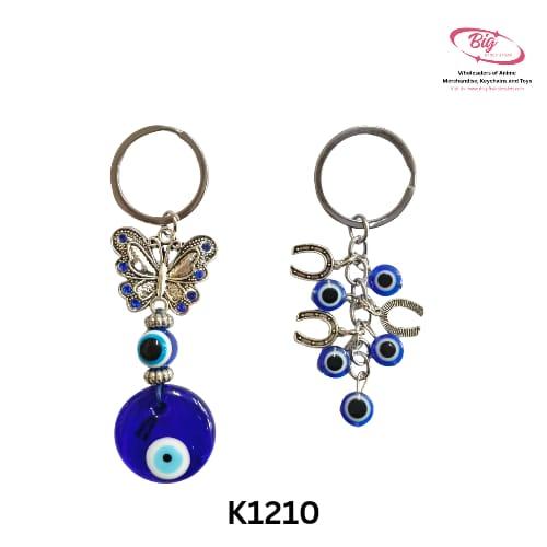 New Butterfly  evil-eye keychain set pack of 12 (net price - 45)
