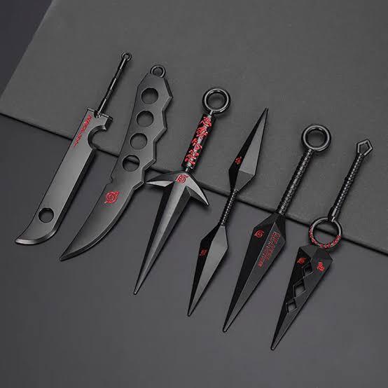 New Natuto Anime chaku/kunai  Pack of 3 (net price 58)