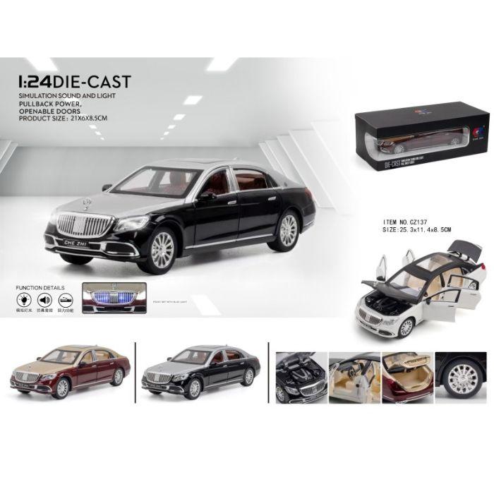 1:24 Maybach AMG GLS600 Die cast Alloy Car