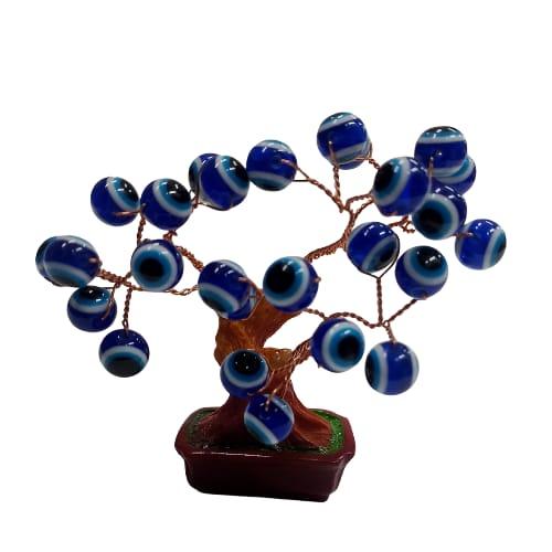 Mini wooden evil eye tree pack of 3 ( Net price - 70 )