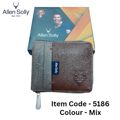 Men's Leather Wallet (Mix Colour) (Item-5186)