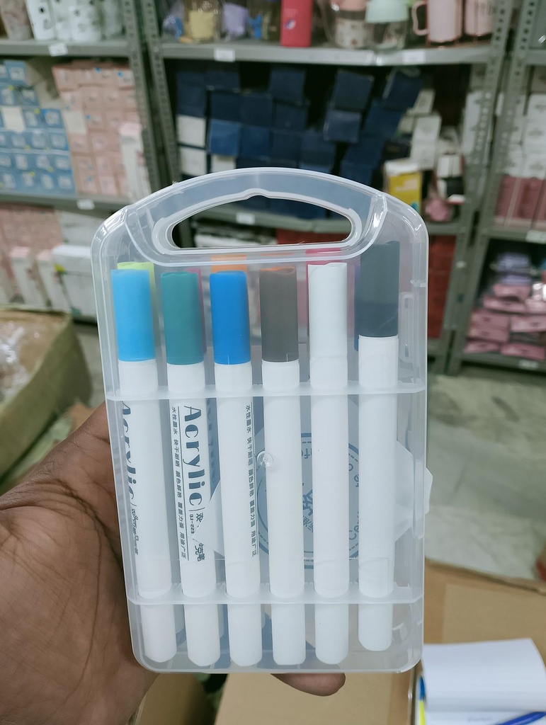 3 Box - Double Side Acrylic Marker Set of 12, Net Box Price 90