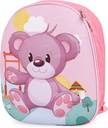 Teddy / peppa mix design kids school bag