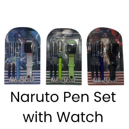 Natuto led watch with pen set Pack of 3 ( net price 90 )