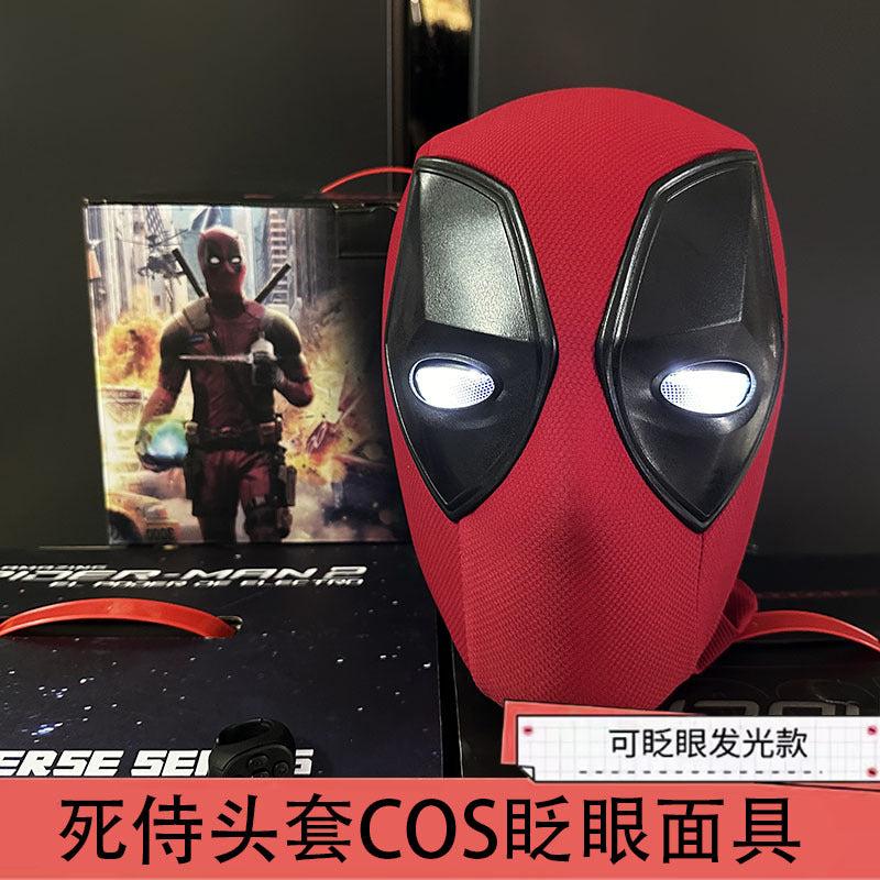 Deadpool With finger ring eye light and blink control (colorbox)
