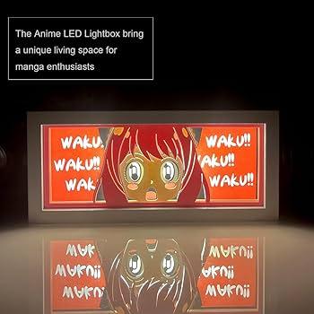 Anya 3d rectanguar Lamp