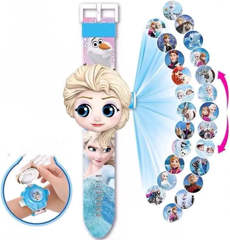 6PCS - Frozen Projection Watch NET PRICE 104