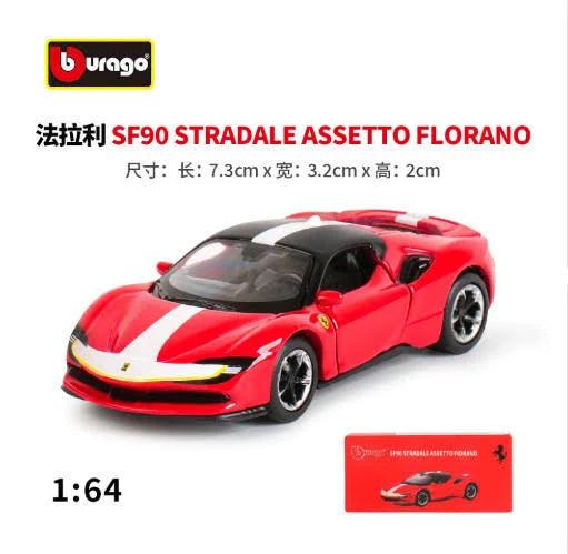 Bburago 1:64 sf90 stradale collectible car