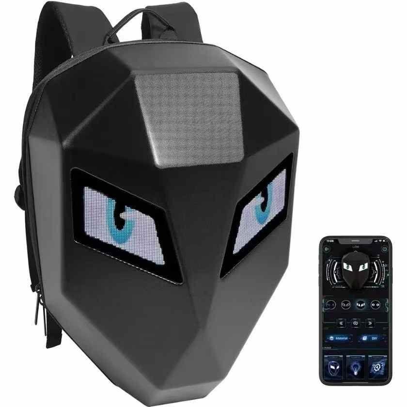LED eyes  Backpack with APP Working || Laptop Bag ||