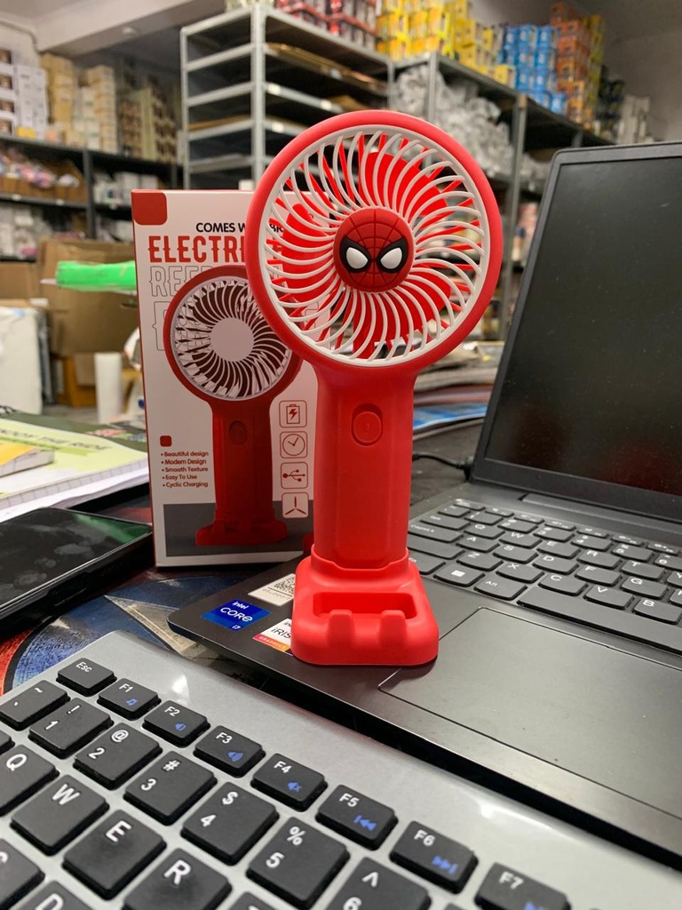 Mix design Spidy - ion man Usb  fans Pack of 2 ( eff price 135 )