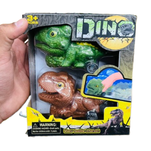 New Set of 2 DINO CAR Toy SET Discounted