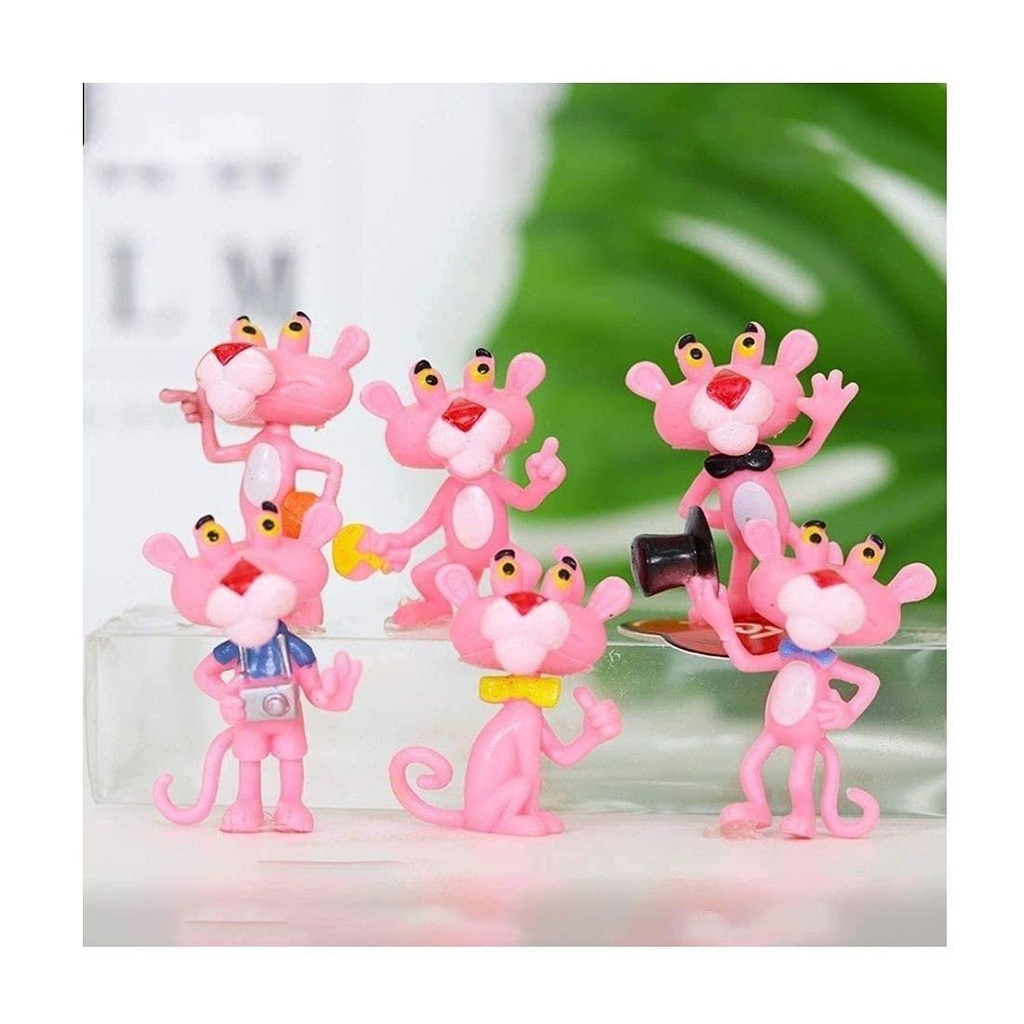 mini pink panther set of 6 ( Pack of 3 )  Net price - 90 rs