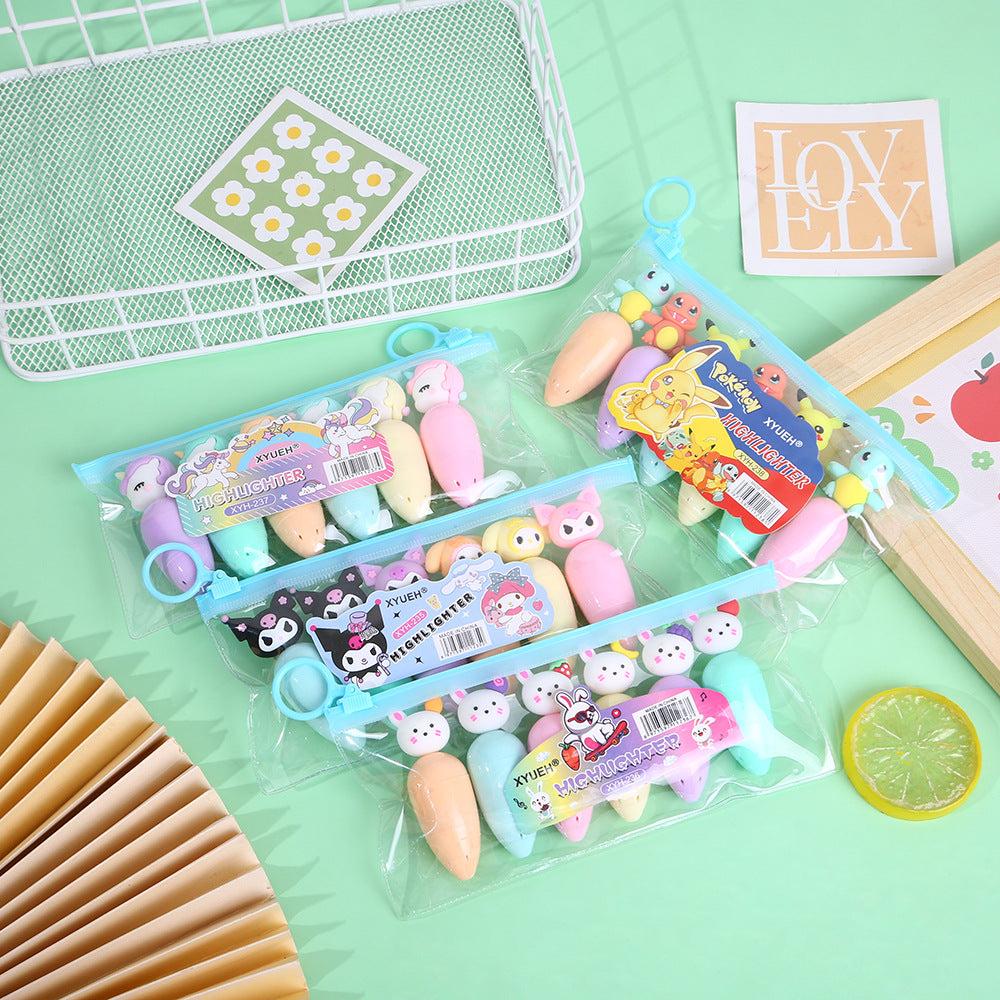 Set of 3 pokimon  Highlighter (eff price 92)-  XYH-238