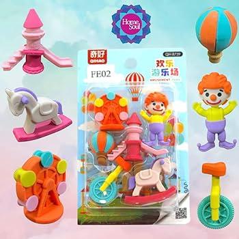 Circus Theme  Shape Eraser  Pack of 3 (eff price 54)