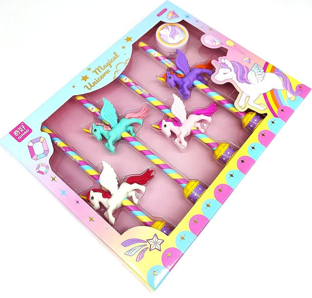 Unicorn Eraser Set 8103