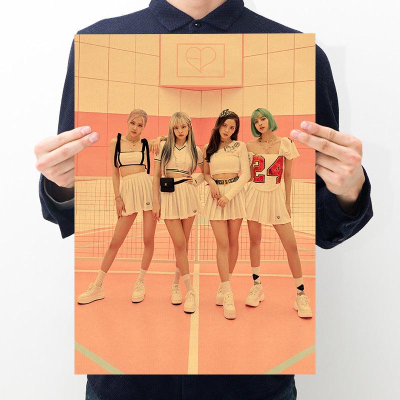 20 pcs - Black Pink White Poster