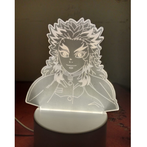 Rengoku 3d lamp Pack of 2 ( Net price 120 )