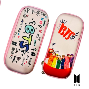 6 pcs - BTS Pencil Pouch Random EVA Net Price 65